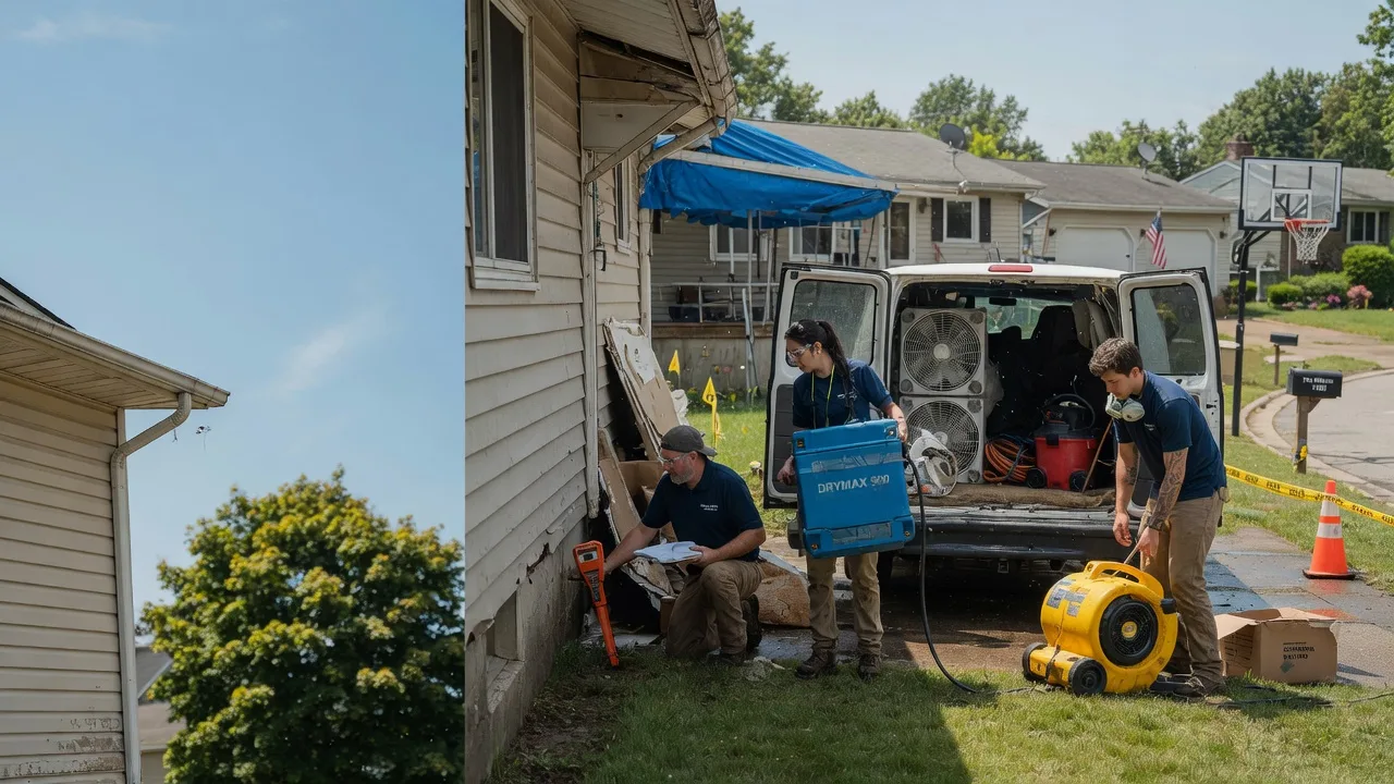 Ceiling Leak Cleanup in Hillsboro, MD near me